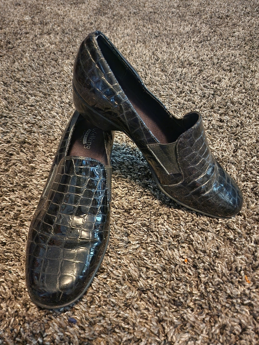 Patent Leather Comfort Shoes